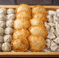 モンゴル主食盛り合わせ