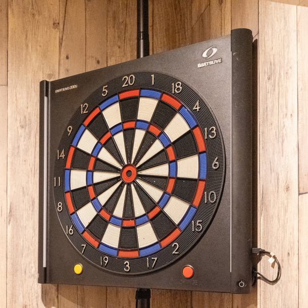 [Enjoy playing darts with everyone!] Customers who spend more than 1,000 yen (excluding charges) can enjoy the game for free.Please feel free to contact us as we are all first-time darts customers♪ [Okayama/Okayama Station/Honmachi/Heiwacho/Bar/Sukiyaki]