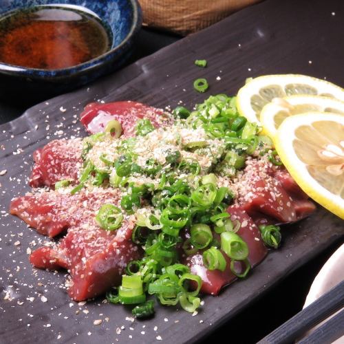 Low temperature cooking chicken liver sashimi