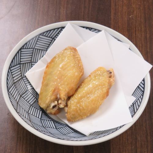 手羽一夜干し唐揚げ　2ヶ