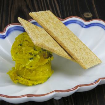 Pumpkin and cream cheese salad