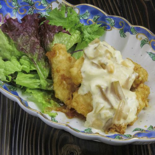 Chicken Nanban with Narazuke Tartare