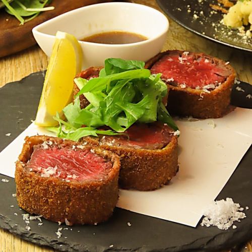 人气菜品:生牛肉排