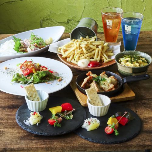 路边咖啡厅享受特别套餐♪ 4,800日元