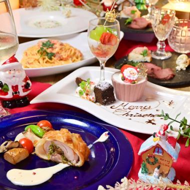 ★December 24th-25th Limited Christmas Course★Includes special Christmas dessert★¥4,200
