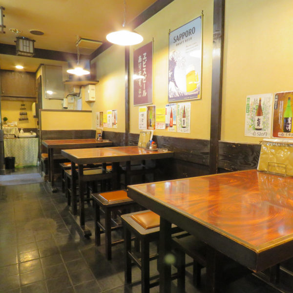 つつじヶ丘で愛され、親しまれて45年・・・。古き良き時代を感じられる趣のある店内。【つつじヶ丘/居酒屋/二次会/女子会/宴会/屋久島/カウンター/ お一人様/日本酒/焼酎】