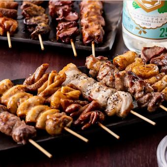 ●規格外●3h全110種 炭火焼き鳥.肉汁餃子.地鶏唐揚げetc..ほぼ全品食べ飲み放題3980円⇒2980円