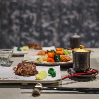 【PINFU フルコース】全9品（九州産黒毛和牛A5・A4を使用。肉刺し、焼きすき、特選タンなど）