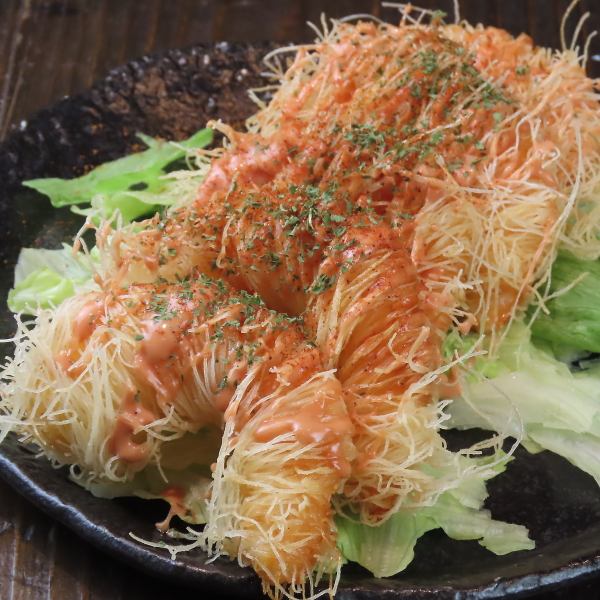 Crispy fried shrimp 1,320 yen (tax included)