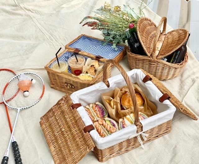 ◇ Rental picnic ◇ Free rental picnic set such as cart with purchase of 2000 yen or more per person