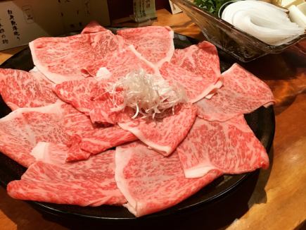 ■能登牛涮鍋套餐12,800日圓