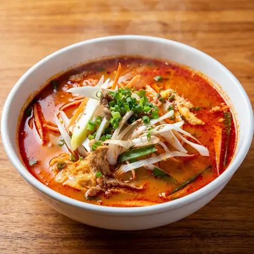 Spicy Gukbap (Yukgaejang Gukbap)