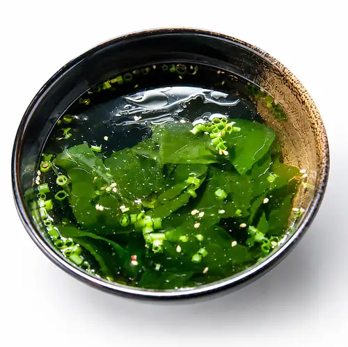 Seaweed soup (large) / Vegetable soup (large) / Egg soup (large)