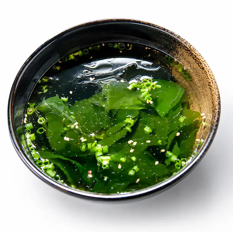 Seaweed soup (large) / Vegetable soup (large) / Egg soup (large)