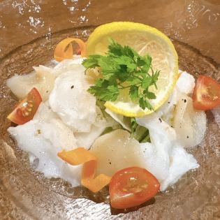 【季節限定】ホタテとタコのカルパッチョ