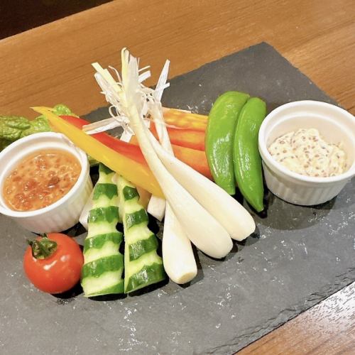 【季節限定】彩り野菜スティック