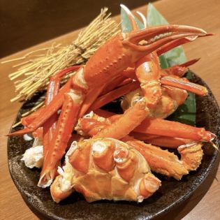 【季節限定】特盛ボイルズワイガニ