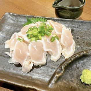 【季節限定】鶏ささみのたたき