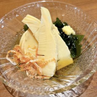 【季節限定】筍とわかめの酢の物