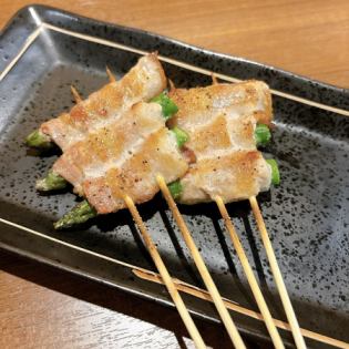 【季節限定】肉巻きアスパラ串