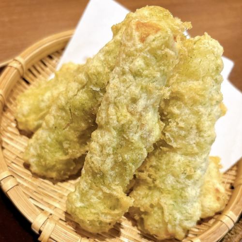【季節限定】ちくわの磯辺揚げ