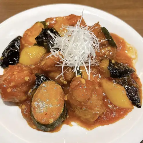 【时令特餐】夏季时蔬筑波鸡配辣椒酱