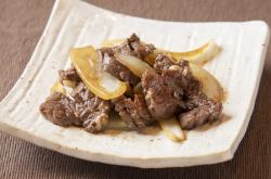 十和田牛バラ鉄板焼