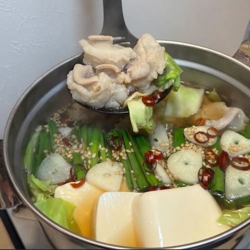 九州名物もつ鍋と地酒