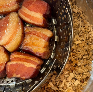 燻製厚切りベーコン