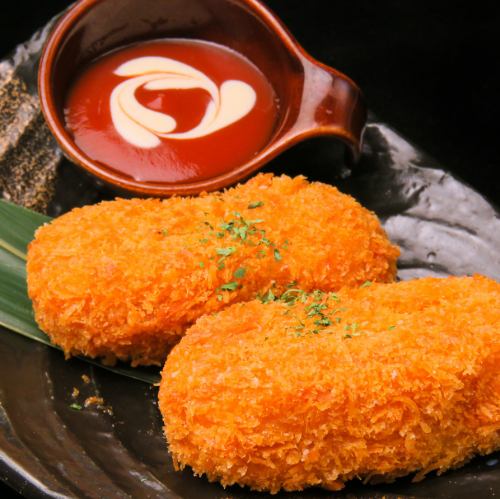 雪蟹奶油炸丸子