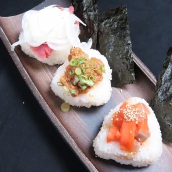 用大野海苔制作的创意饭团