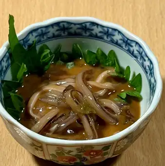 イカと雲丹の酒盗