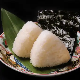 大野海苔の塩むすび(2個)