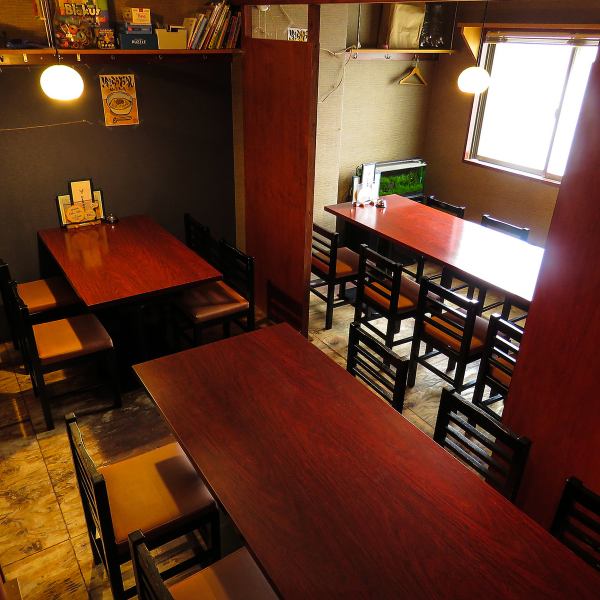 The spacious interior ◎We try to create a space that will make you feel at home! You can use the course for a lively banquet◎, or if you use the single item, even 2 or 3 people◎This restaurant is easy to use for a wide variety of occasions.