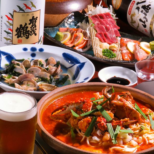 Many courses with all-you-can-drink options are available for 3,000 yen, 3,500 yen, 4,000 yen, and 5,000 yen!!