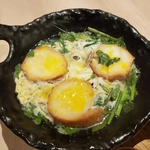 芹と仙台麩の玉〆