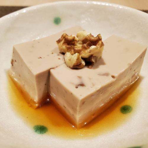 自家製胡桃豆腐