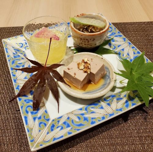 京のおばんざい三種盛り