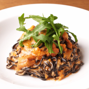 【期間限定★】SESTO SENSO名物！ウニの濃厚クリームソースパスタコース