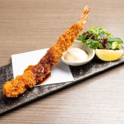 Extra-large fried shrimp (1 piece)