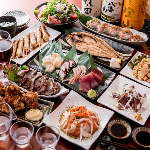 3時間飲み放付プラン多数