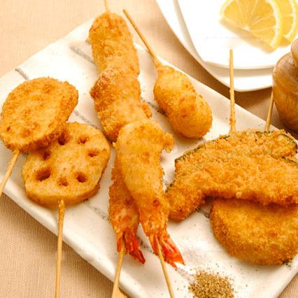 厳選串カツ5点盛り合わせ