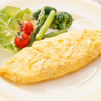 山芋入りチーズオムレツ/出し巻き玉子