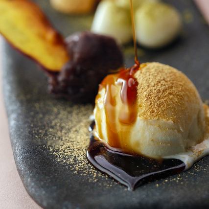 黒蜜きなこアイス