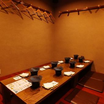 [1st floor] There is a private digging room where you can enjoy a small banquet without worrying about the surroundings!