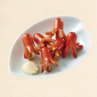 タコウィンナー炒め