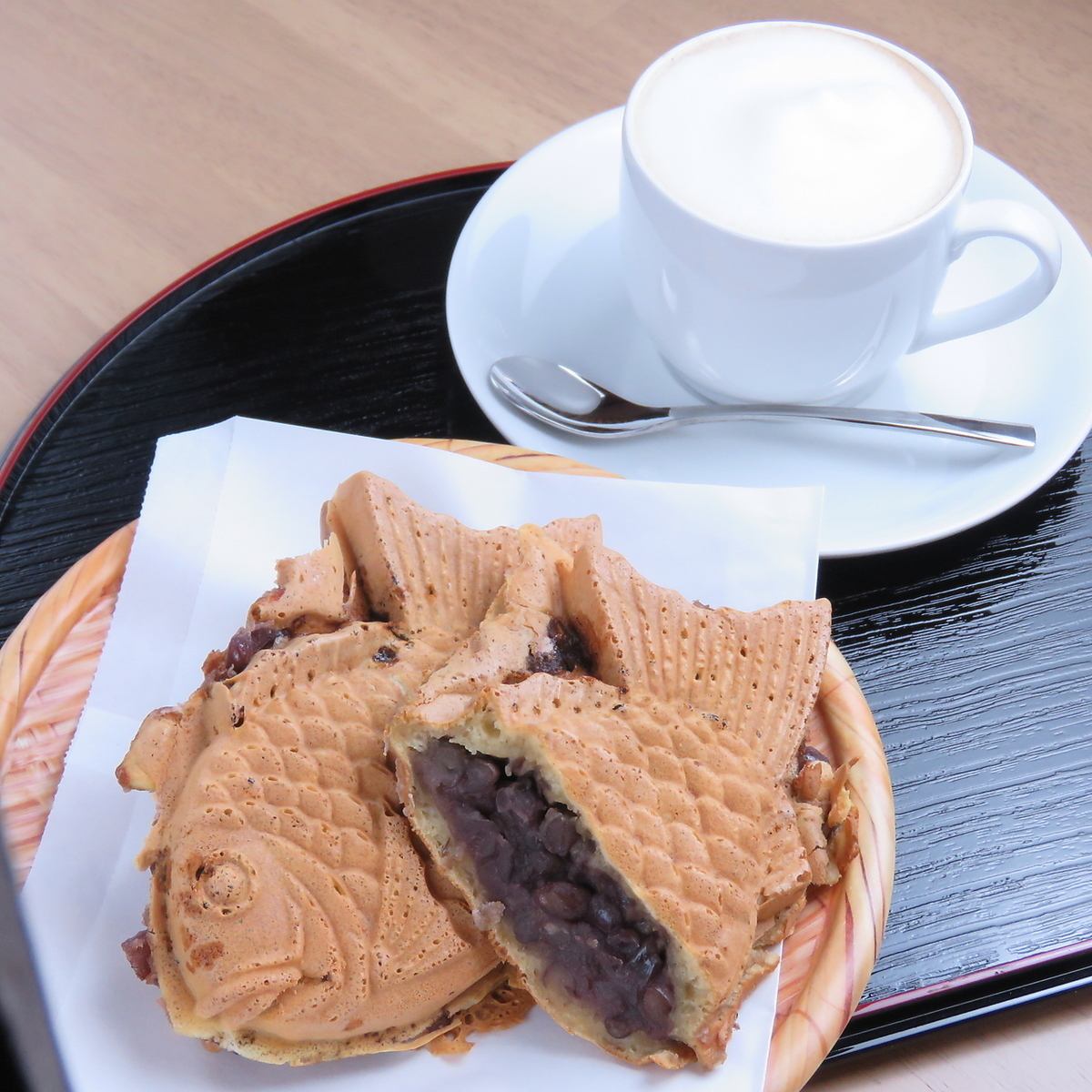 [Taiyaki] We are particular about the materials and handmade.
