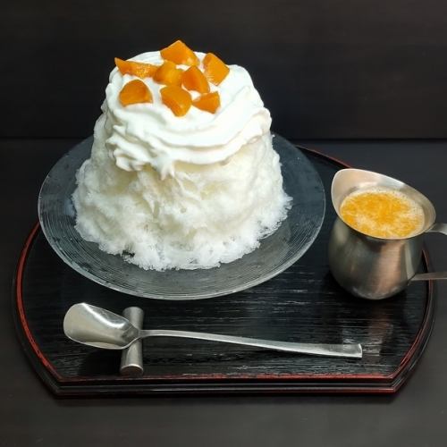 Apricot shaved ice (limited time only)