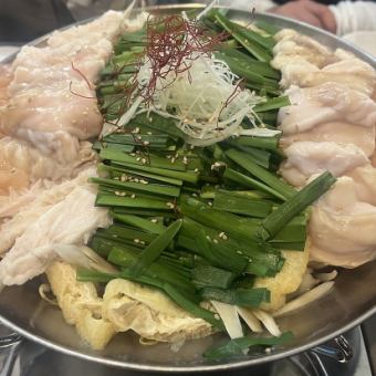 ≪120分飲み放題付≫ご予約限定♪【神戸牛モツ鍋コース】もつ鍋など全6品 1人前6000円(税込)