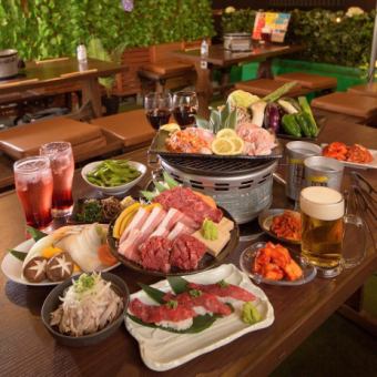 [120 minutes all-you-can-drink included] Dokugangyu's special horumon course 4,500 yen (tax included)